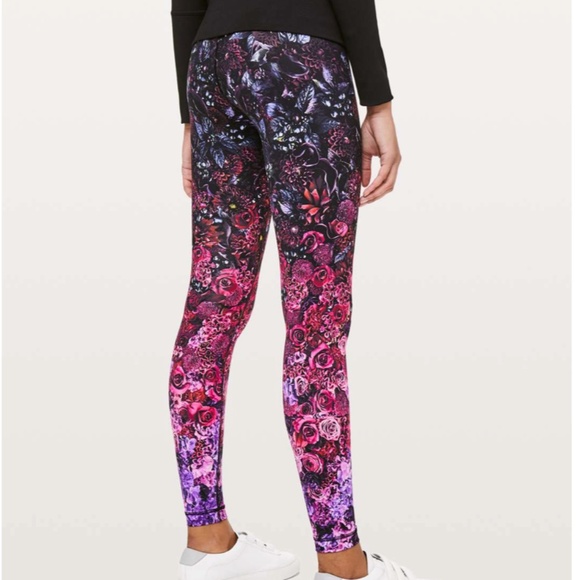 Lululemon Wunder Under High-Rise Tight *Nulux 28" In Bloom size 10 - Picture 1 of 7